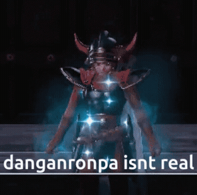 Video Game Character Danganronpa Isnt Real GIF