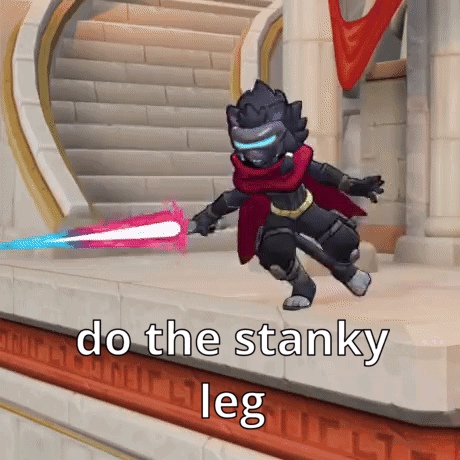 Video Game Character Do The Stanky Leg GIF