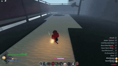 Video Game Character Holding Fireball GIF