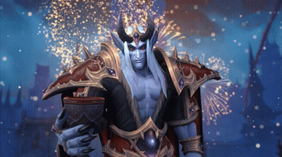Video Game Character Holding Goblet GIF