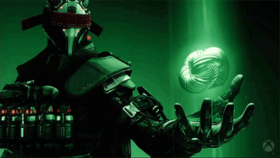 Video Game Character Holding Green Object GIF