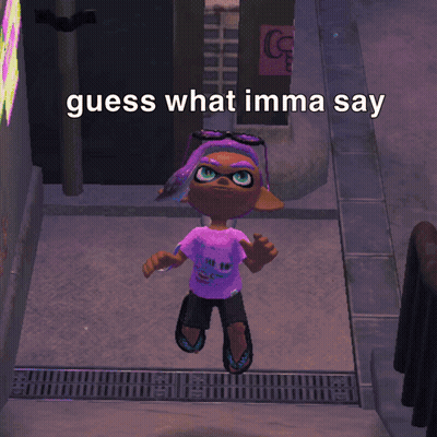 Video Game Character Holding Gun In Room GIF