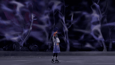 Video Game Character Holding Purple Object GIF