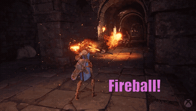Video Game Character Holding Sword GIF