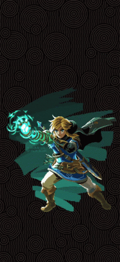 Video Game Character Holding Sword And Glowing Object GIF