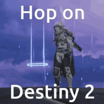Video Game Character Hop On Destiny 2 GIF