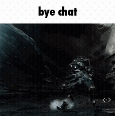 Video Game Character In Cave Saying Bye Chat GIF