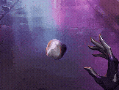 Video Game Character In Front Of Valorant Background GIF