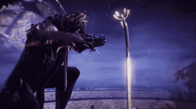Video Game Character Kneeling GIF