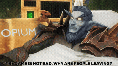 Video Game Character Laying On Bed In Front Of Opium Sign GIF