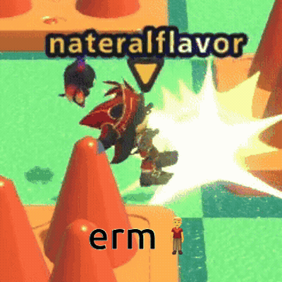 Video Game Character Nateralflavor And Erm GIF