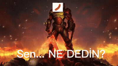 Video Game Character Sausage Head Sen Ne Dedin GIF