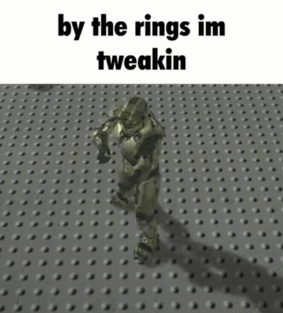 Video Game Character Saying By The Rings Im Tweekin GIF