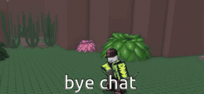 Video Game Character Saying Bye Chat GIF