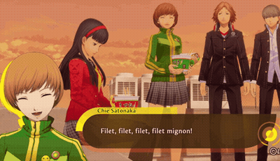 Video Game Character Saying Filet Filet Filet Filet Mignon GIF