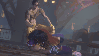 Video Game Character Saying God You Are An Idiot GIF