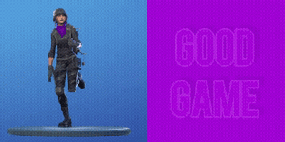 Video Game Character Saying Good Game GIF