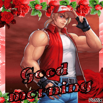 Video Game Character Saying Good Morning GIF