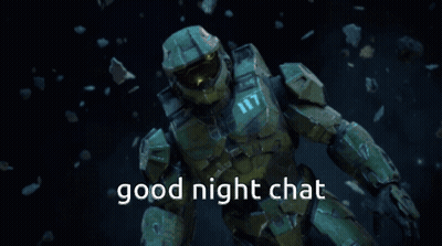 Video Game Character Saying Good Night Chat GIF