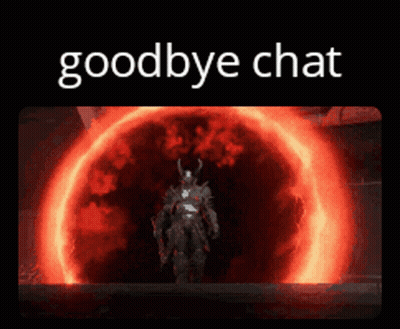 Video Game Character Saying Goodbye Chat GIF