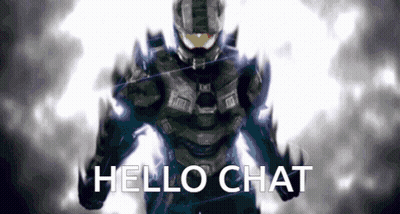 Video Game Character Saying Hello Chat GIF