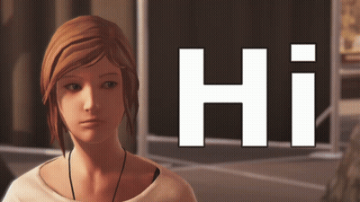 Video Game Character Saying Hi GIF