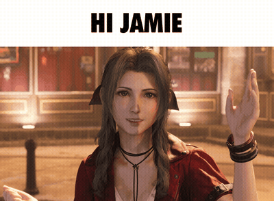 Video Game Character Saying Hi Jamie GIF