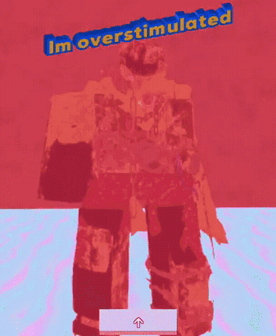 Video Game Character Saying I'm Overstimulated GIF