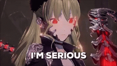 Video Game Character Saying I'm Serious GIF