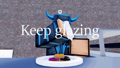 Video Game Character Saying Keep Glazing GIF