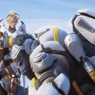Video Game Character Saying No GIF