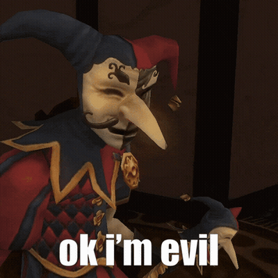 Video Game Character Saying Ok I'm Evil GIF
