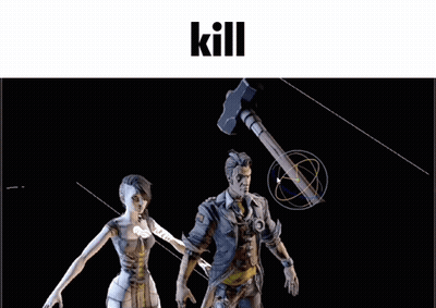 Video Game Character Saying Slow Down Man GIF