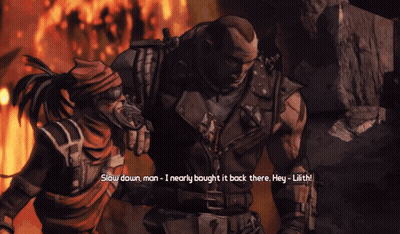 Video Game Character Saying Slow Down Man GIF