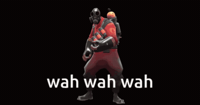 Video Game Character Saying Wah Wah Wah GIF