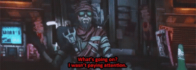 Video Game Character Saying What's Going On GIF
