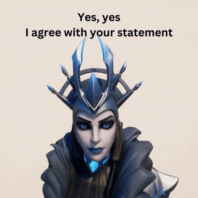Video Game Character Saying Yes Yes I Agree GIF