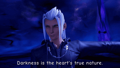 Video Game Character Says Darkness Is The Heart's True Nature GIF