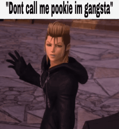 Video Game Character Says Don't Call Me Pookie I'm Gangsta GIF