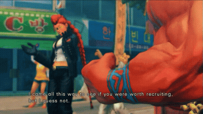 Video Game Character Says I Came All This Way To See If You Were Worth Recruiting But I Guess Not GIF