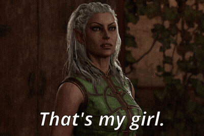 Video Game Character Says That's My Girl GIF