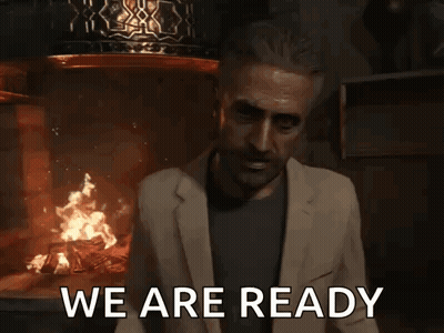 Video Game Character Says We Are Ready GIF