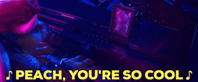 Video Game Character Says You're So Cool To Peach GIF