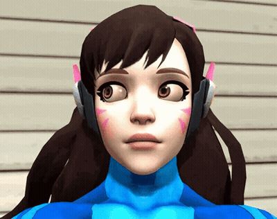 Video Game Character Serious Face GIF