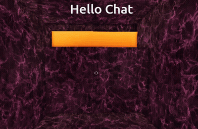 Video Game Character Standing In Doorway Saying Hello Chat GIF