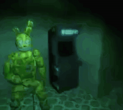 Video Game Character Standing in Front of Pay Phone