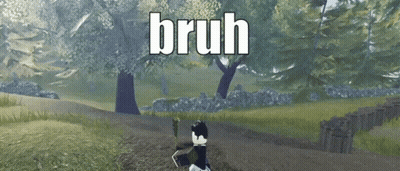 Video Game Character Walking Bruh GIF