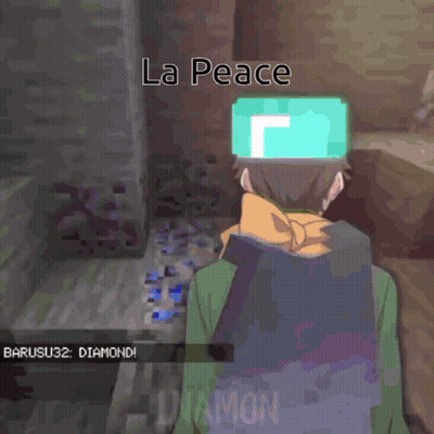 Video Game Character With Blue Hat Saying La Peace GIF