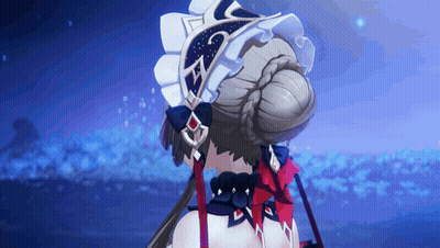 Video Game Character With Bun And Hat GIF