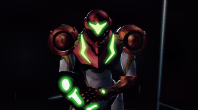 Video Game Character With Green Helmet GIF